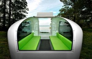 Sealander est un camping-car léger qui se transforme en bateau