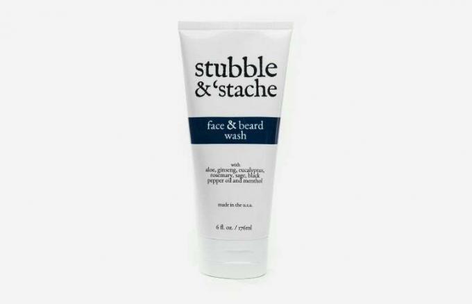 Umivanje obraza in brade Stubble & Stache – olje za brado
