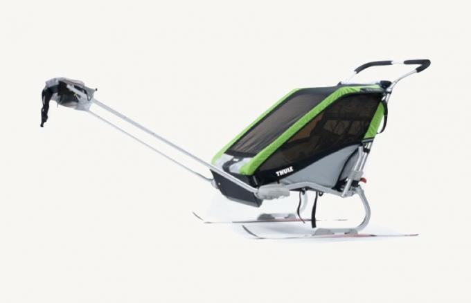 Thule Chariot Cheetah Cross-Country Kit - equipamento de esqui cross-country e raquetes de neve 