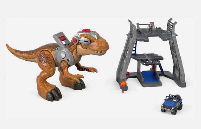 Šī "Juras laikmeta pasaule: kritusi karaliste": T-Rex rotaļlieta uzvarēs jebkuru bērnu