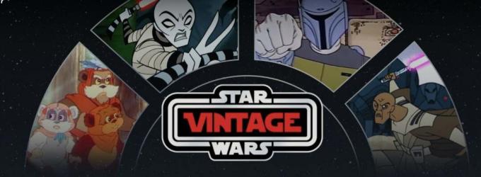 Vintage Star Wars-kunstverk for Disney+