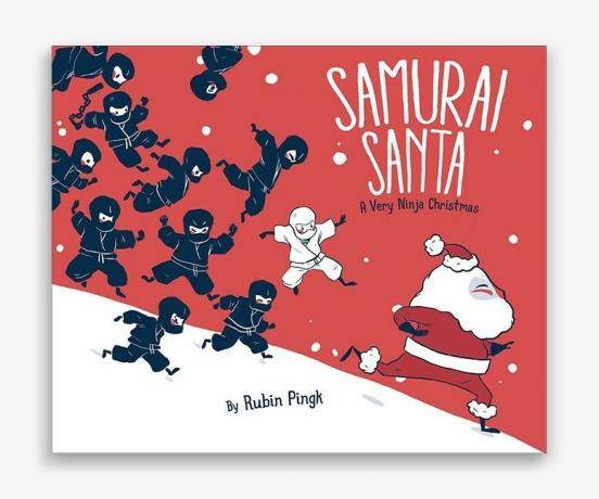 očetovske_otroške_knjige_božični_prazniki_samuraj_santa_a_very_ninja_christmas