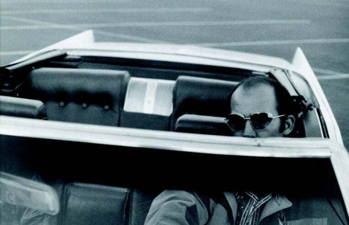 hunter s thompson em conversível