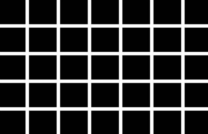 optische Täuschung Hermann Grid Illusion