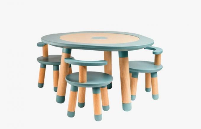 MUtable عبارة عن طاولة لعب 8 في 1 رائعة للأطفال