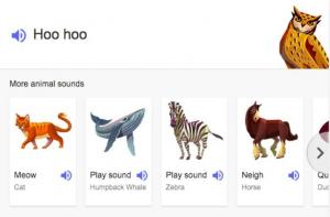 새로운 Google 검색 기능은 자녀에게 동물처럼 소리내는 법을 가르쳐줍니다.