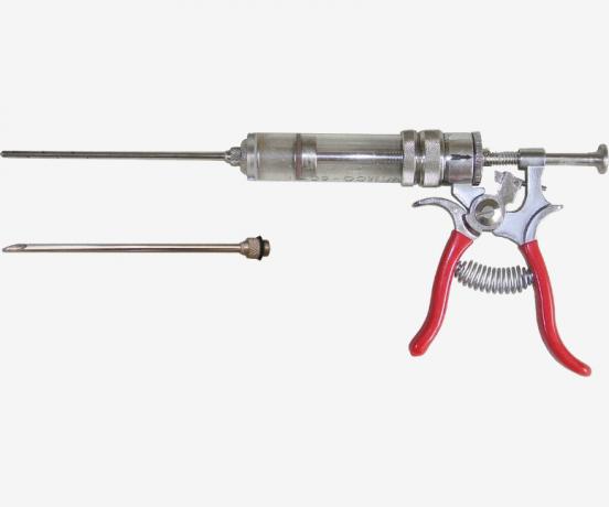 Pistola injetora de carne SpitJack Magnum - utensílios de cozinha para o dia de ação de graças
