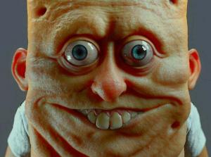Artysta 3D Miguel Vasquez tworzy niepokojące wersje Spongeboba i Patricka