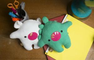 Toymail Talkies brinquedos de pelúcia pais enviam mensagens de voz para crianças