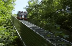 Ai Pioppi je ručno građen zabavni park na ljudski pogon u Italiji