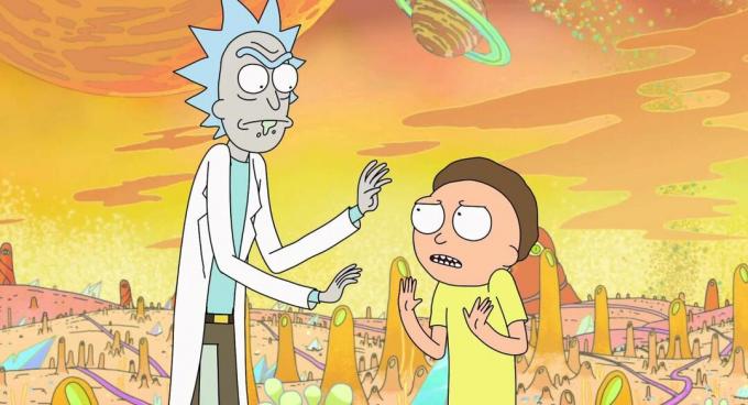 acoperire rick and morty