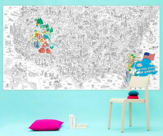 OMY Giant Disegni da colorare - arte e artigianato