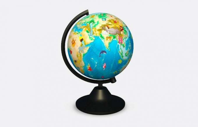 Orboot Augmented Reality Globe -- სკოლაში დაბრუნების ტექნოლოგია