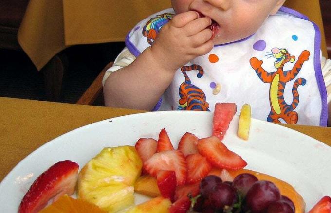 baby eet fruitschaal