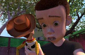 Det mörka meddelandet gömmer sig i hemlighet i "Toy Story"-trilogin