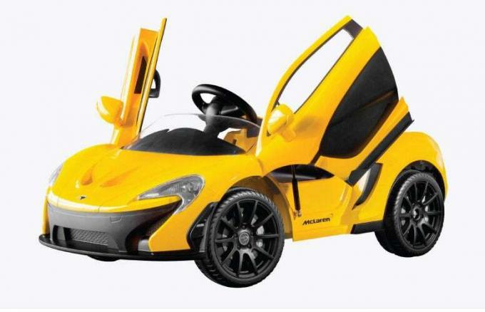 McLaren P1 Roadster -- πολυτελή αυτοκίνητα για παιδιά