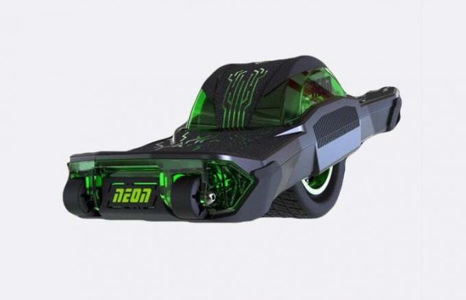 Neon Nitro Self-Balancing Board -- mobil untuk anak-anak