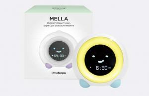 Το Mella είναι ένα ξυπνητήρι και ηχητικό μηχάνημα εκπαίδευσης ύπνου για νήπια