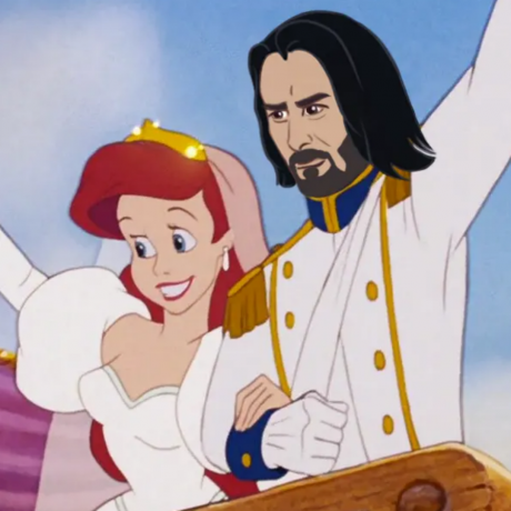 Keanu Reeves kao Disneyjevi prinčevi je sve što trebate vidjeti danas
