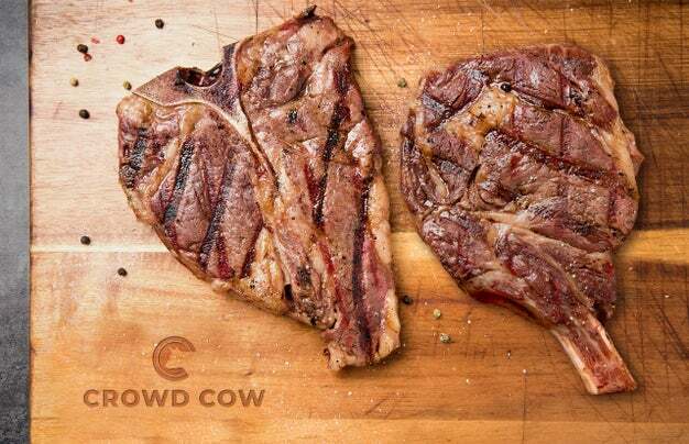 La vache en foule enverra des steaks de qualité à votre porte