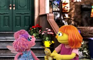 Sesame Street debuterte sin første autistiske muppet i dag