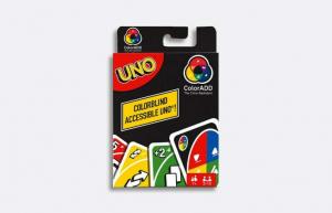 Het populaire kaartspel UNO van Mattel krijgt een kleurenblindvriendelijke make-over