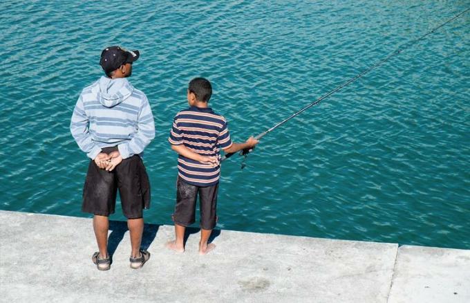 pesca de pai e filho