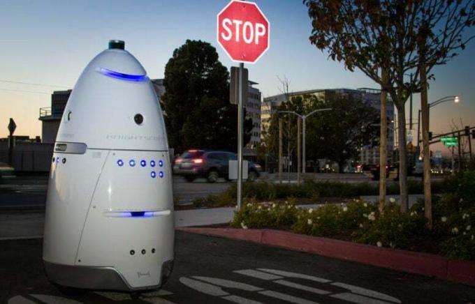 Robot Mall Cop fälschlicherweise angeklagt