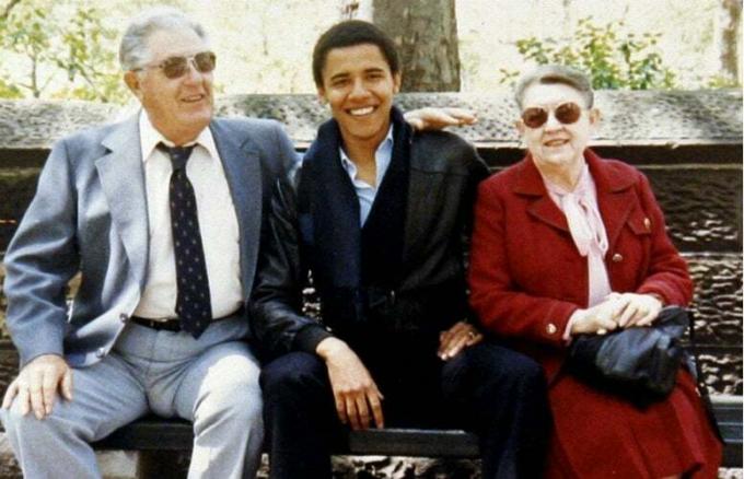 Barack Obama og bedsteforældre