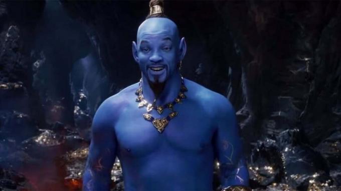 Will Smith elokuvassa Aladdin: Don't Hate the Genie. Hate the Game