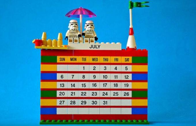 Kalender Lego -- ide membuat lego