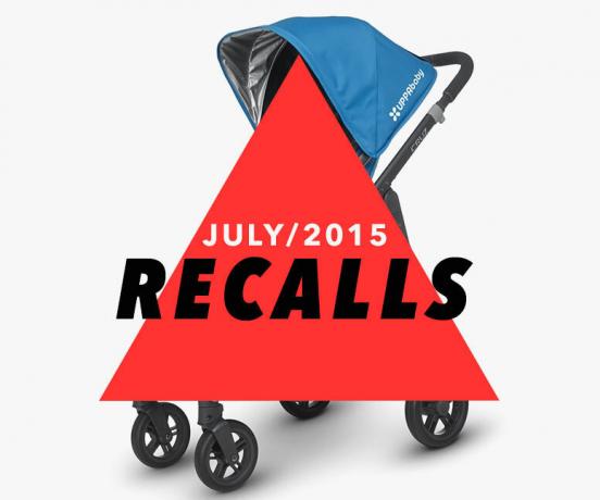 Tilbakekalling av produkter fra juli: Barnevogner, skuffer og nattlys