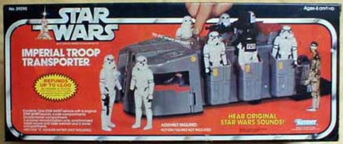 Hur man förbeställer den nya "Mandalorian" Star Wars Imperial Troop Transport Toy
