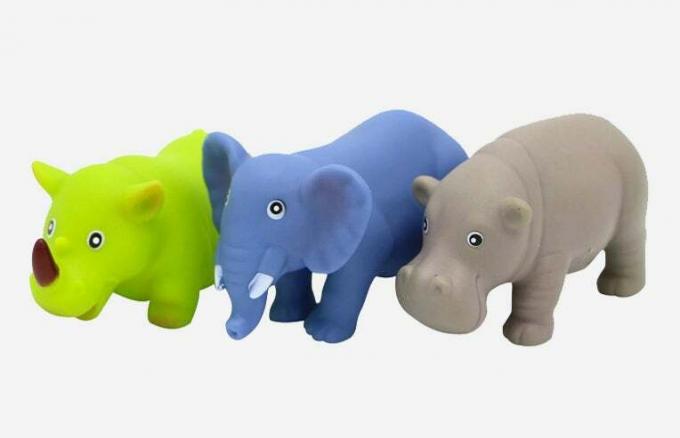 Küçük Hazineler Vahşi Hayvanlar -- küçük çocuklar için banyo oyuncakları
