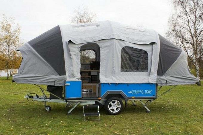 Air Opus šator za prikolicu na napuhavanje -- najbolji kamperi, prikolice, kamp-prikolice i šatori na krovu
