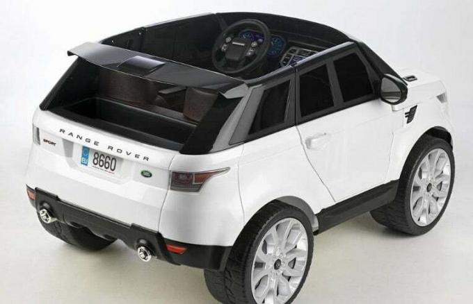 range rover -- luxusní pojízdná auta pro děti