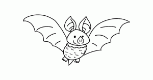 Come disegnare un pipistrello in 5 semplici passaggi