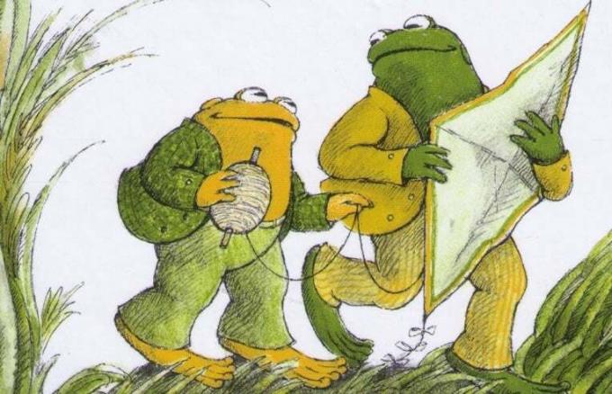 Frø og tudse er venner af Arnold Lobel