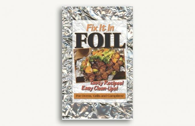 Knjiga receptov Fix It In Foil -- oprema za kampiranje