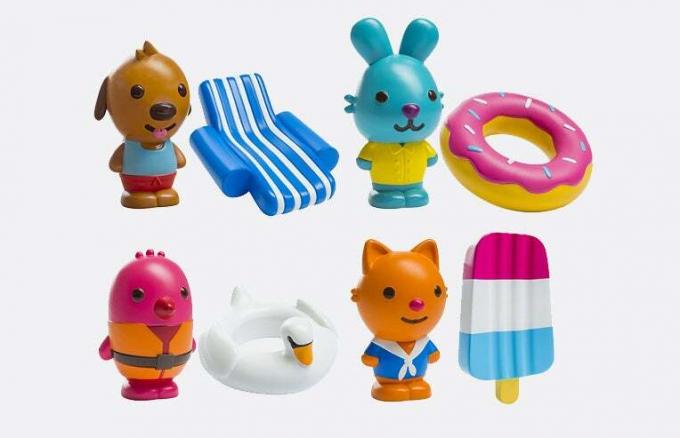 Sago Mini -- jucării de baie pentru copii mici
