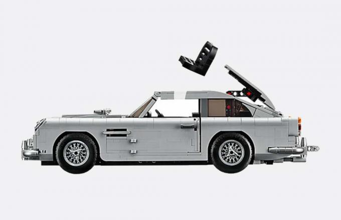 Ir Džeimsa Bonda Aston Martin LEGO versija un Jā, tajā ir izstumšanas sēdeklis