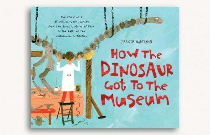 Como o dinossauro chegou ao museu, de Jessie Hartland