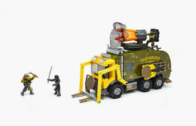 Mega Bloks Teenage Mutant Ninja Turtles Battle Truck -- dětské hračky