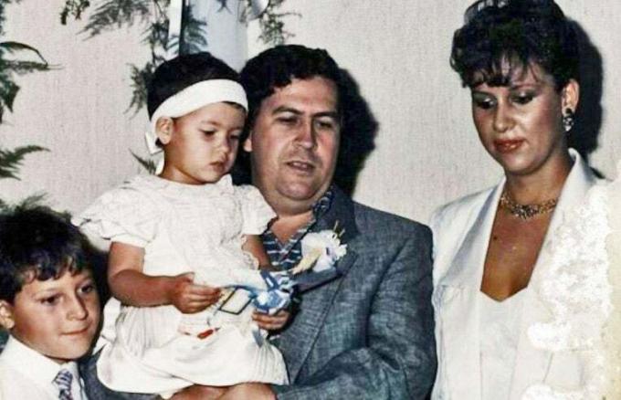 La famille de Pablo Escobar