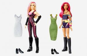 Mattel's New WWE Superstar Doll Line stavia Barbie do Wrestling Ringu