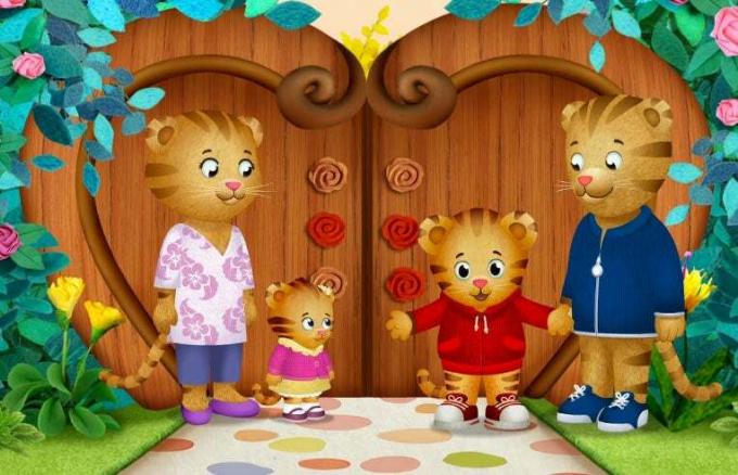 daniel tiger familie