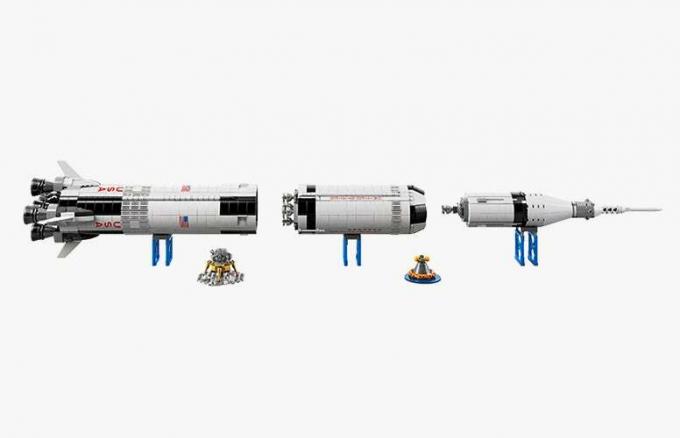 लेगो नासा अपोलो सैटर्न वी रॉकेट