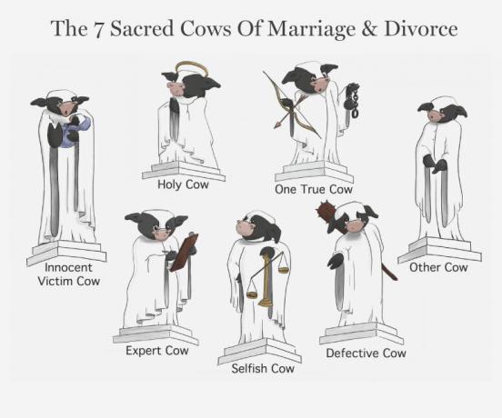 De 7 heilige koeien van het huwelijk