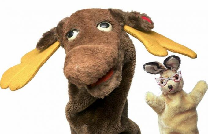 i migliori pupazzi televisivi Mr Moose Bunny Rabbit Captain Kangaroo