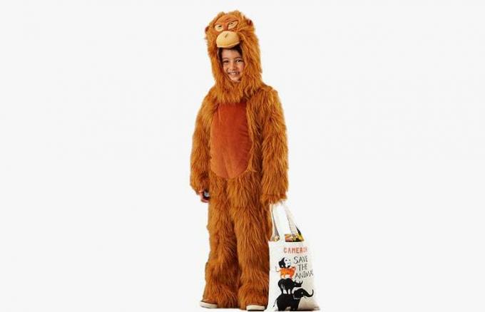 Kostým ohroženého orangutana